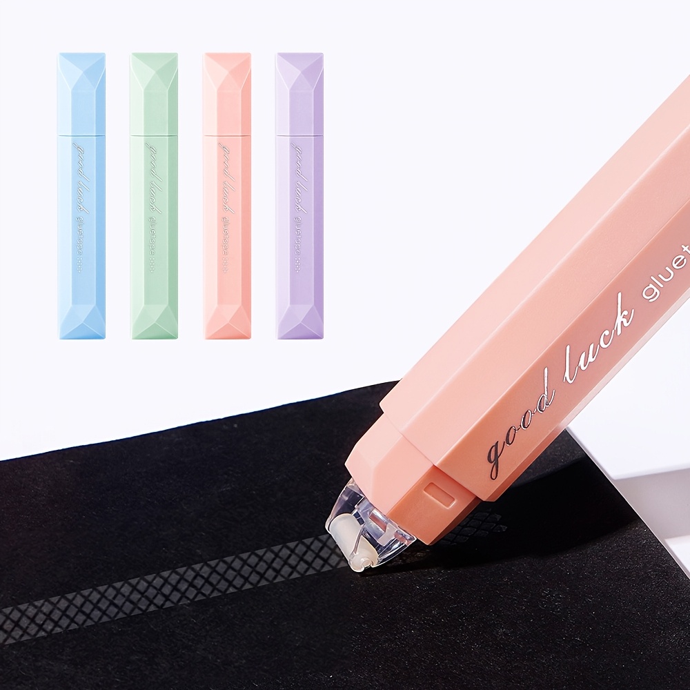 Glue Stick Pack - 4PCS 회전식 양면 도트 글루 펜