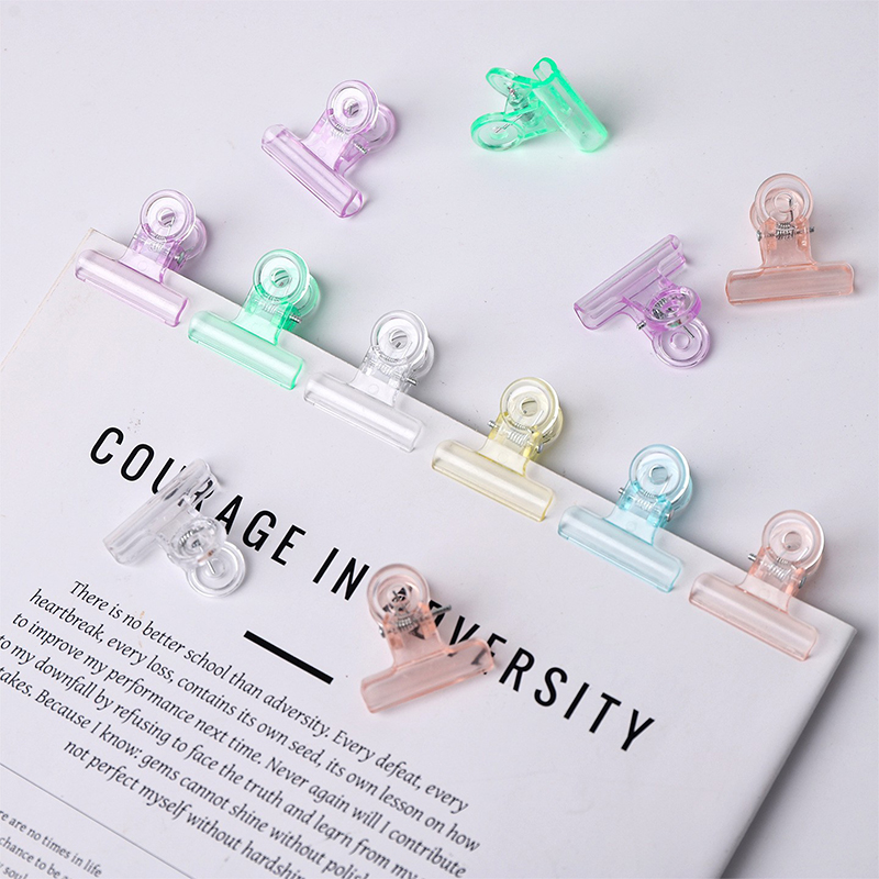 Is Stationery Office Supply - 10/20pcs 31mm 캔디 컬러 플라스틱 바인더
