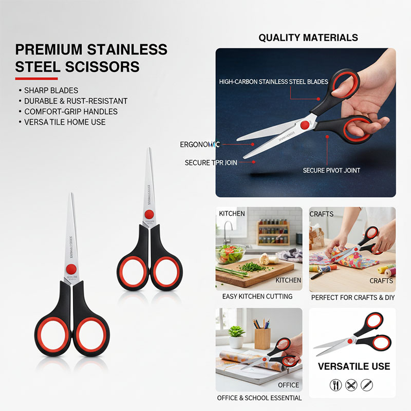스테인레스 재봉 가위 재단 가위 옷 자르기용 학생용 문 - Scissors Stainless Craft 리뷰 및 가격