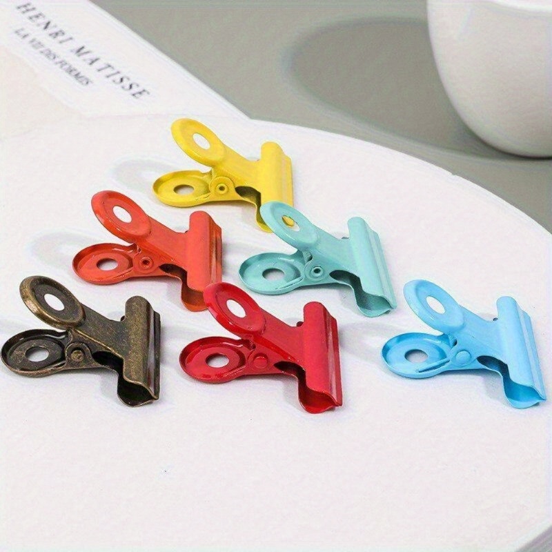 10pcs 다기능 가방 칩 클립 식품 클립 사진 파일  - Supply Of Office Stationery 리뷰 및 가격