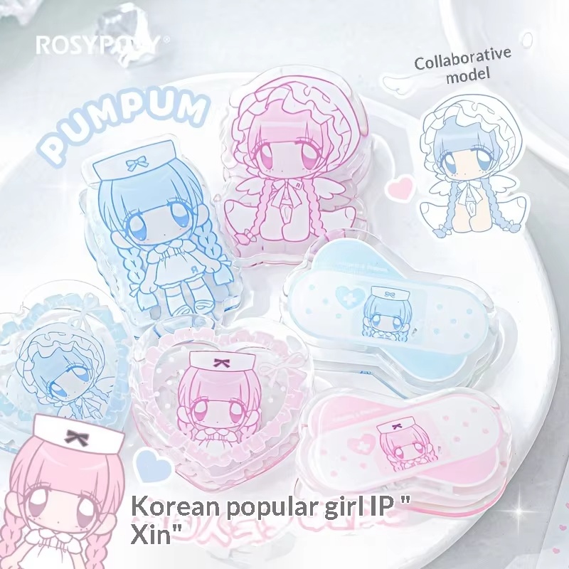 Rosyposy Pumpum 아크릴 바인더 클립 귀여운 - Binder Clip Assorted 리뷰 및 가격