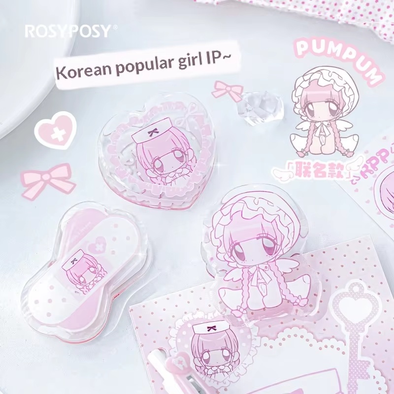 Rosyposy Pumpum 아크릴 바인더 클립 귀여운 - Binder Clip Assorted 리뷰 및 가격