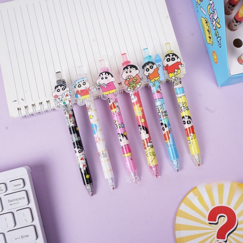 48 개/상자 크레용 신찬 포인트 펜 만화 잉크 젤 펜 - Supply Of Office Stationery 리뷰 및 가격