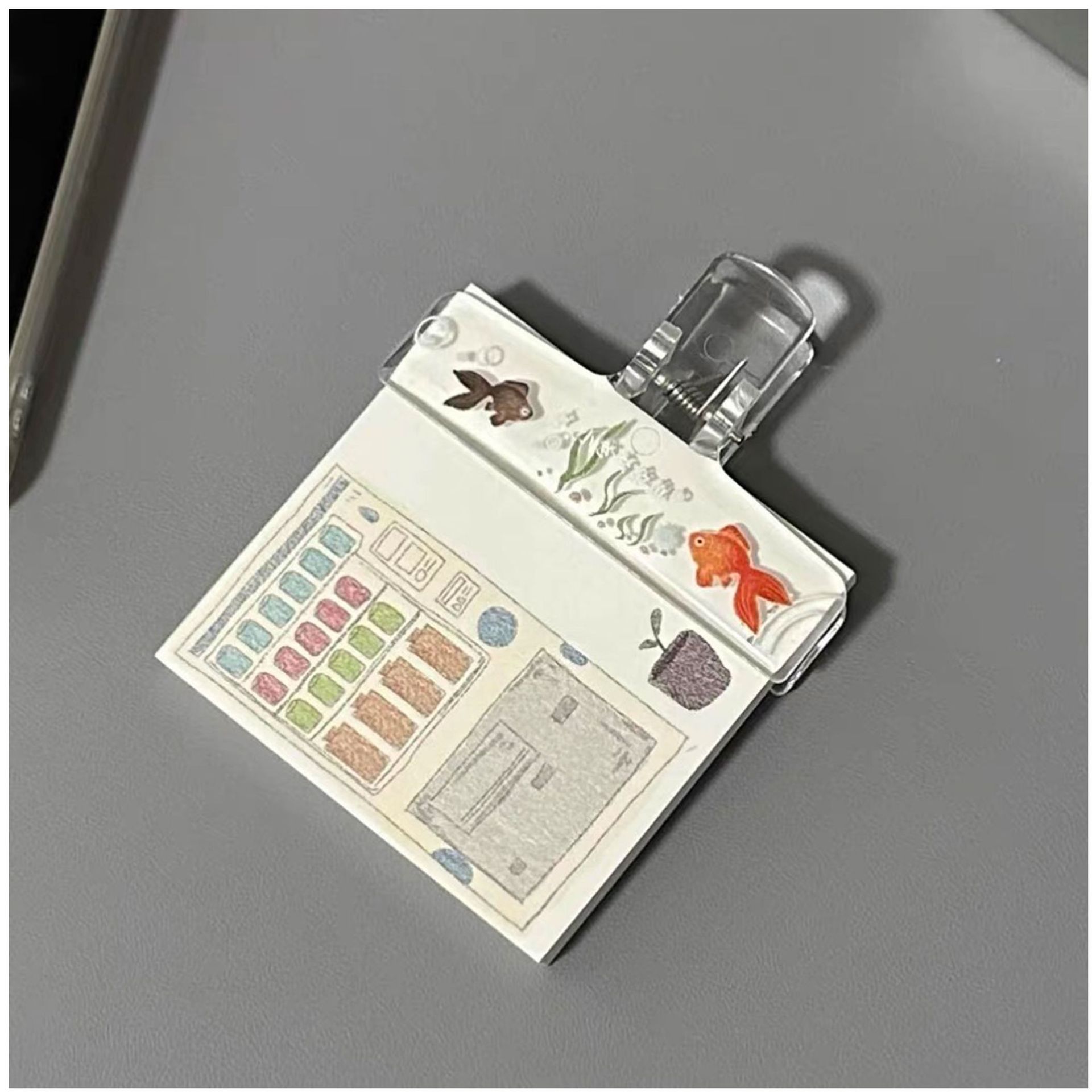투명 아크릴 바인더 클립 1PC 대형 문서 고정 클램프 - Binder Clip Assorted 리뷰 및 가격