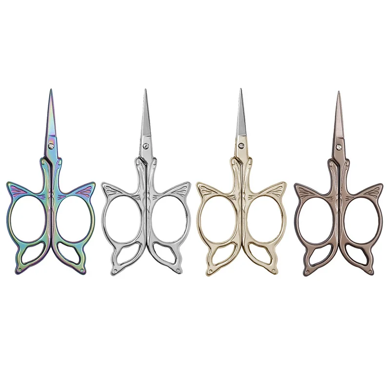 나비 모양의 스테인레스 스틸 가위, 아름답고 날카로운  - Scissors Stainless Craft 리뷰 및 가격