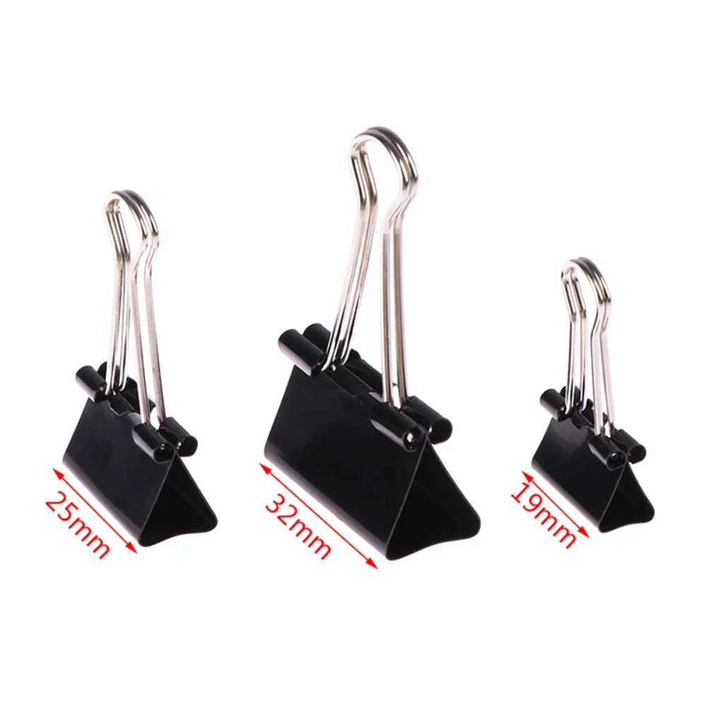 10개입 금속 바인더 클립 19mm 25mm 32mm  - Binder Clip Assorted 리뷰 및 가격