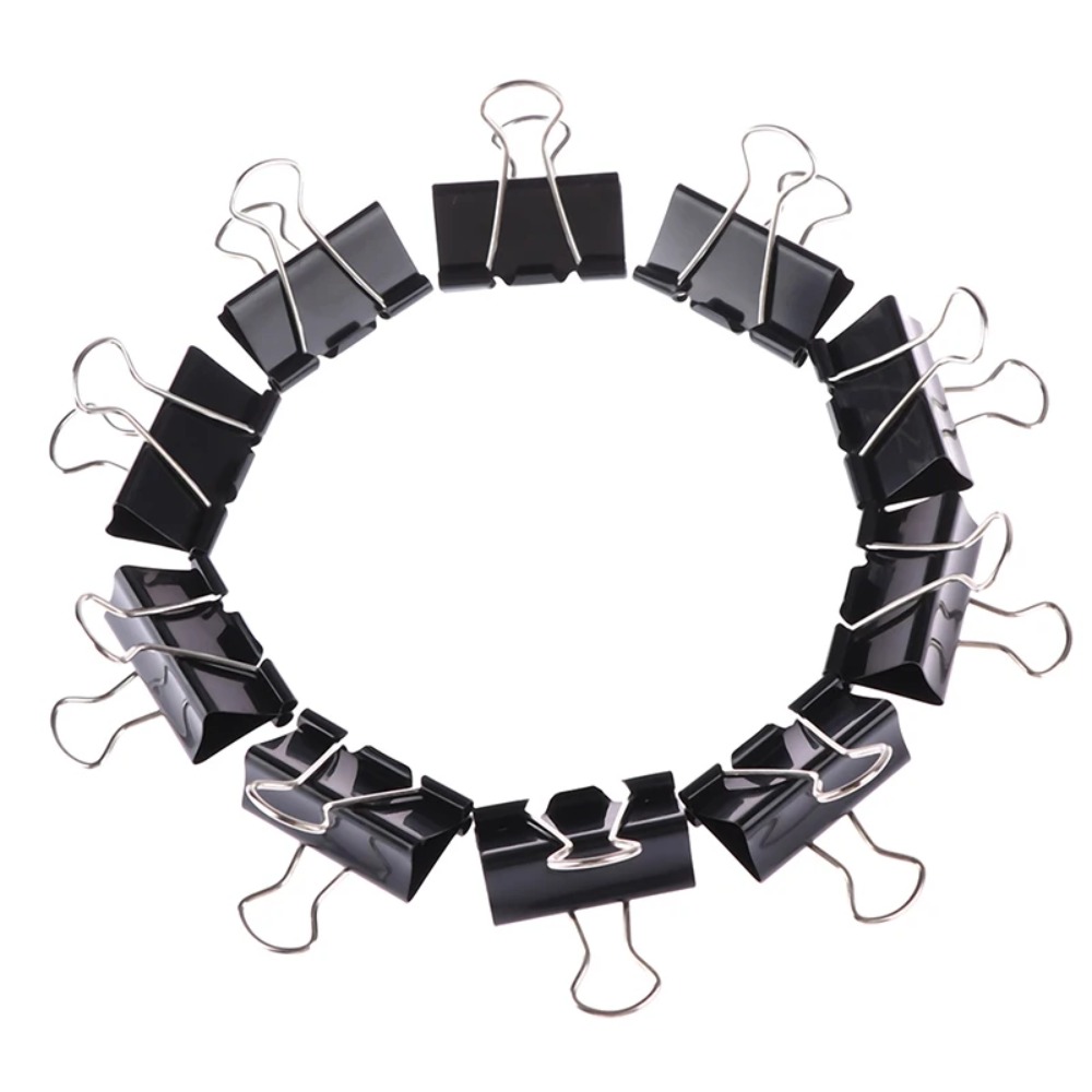 10개입 금속 바인더 클립 19mm 25mm 32mm  - Binder Clip Assorted 리뷰 및 가격