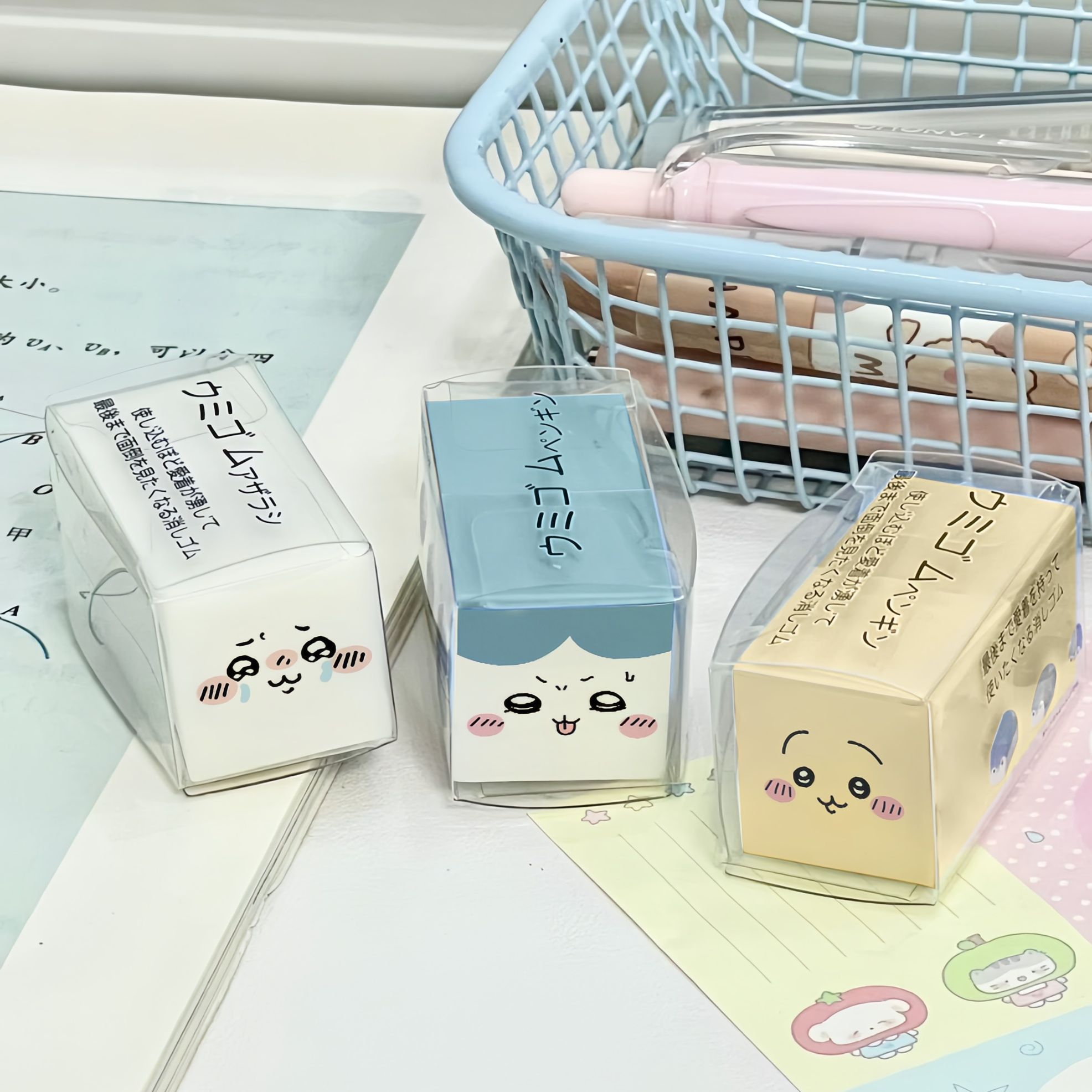 치이카와 지우개 귀여운 만화 고무 깔끔한 지우기 먼지  - Supply Of Office Stationery 리뷰 및 가격