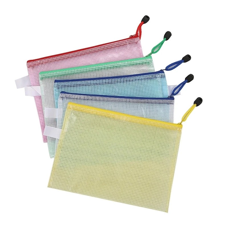 5-100PCS 문구류 보관 폴더 파일 메쉬 지퍼 파우 - Portfolio Folder Zip 리뷰 및 가격